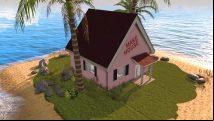 House Flipper adds the Kame House from Dragon Ball Z in its (real) April Fool's update