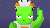 Kerbal Space Program 2 has cartoon tutorials and procedural wings