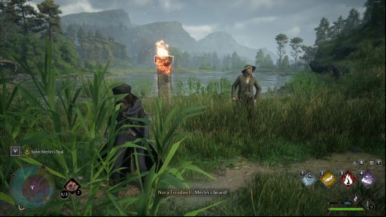 Hogwarts Legacy Merlin Trials: Torches