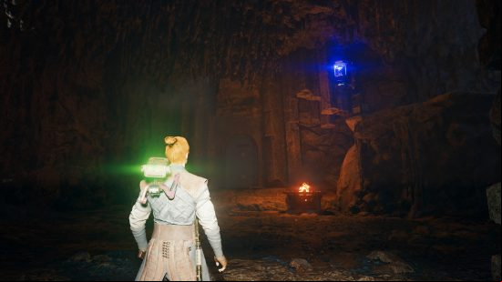 Cal Kestis uses the electro dart to hunt for more Star Wars Jedi Survivor weapon colors and customization options