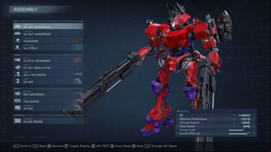 The best Armored Core 6 builds Doomscroller