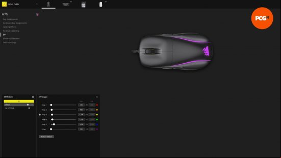 Corsair M75 in iCue