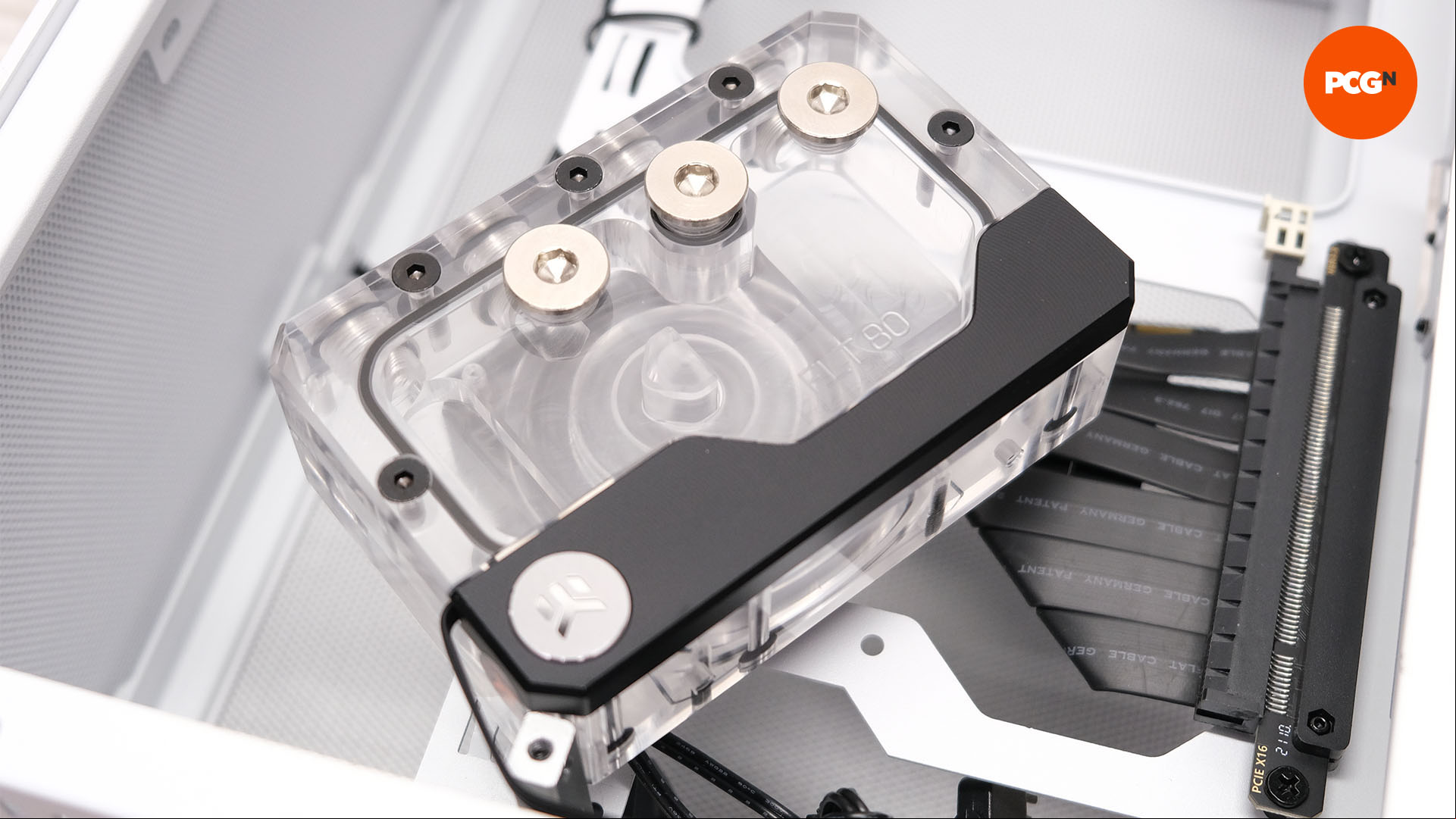 How to mount a reservoir: Choose the location in your PC case