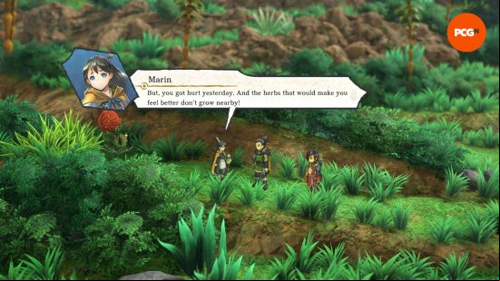Marin and her brother are two of the Eiyuden Chronicle Hundred Heroes characters you can recruit. You find them in a forest off the beaten path.