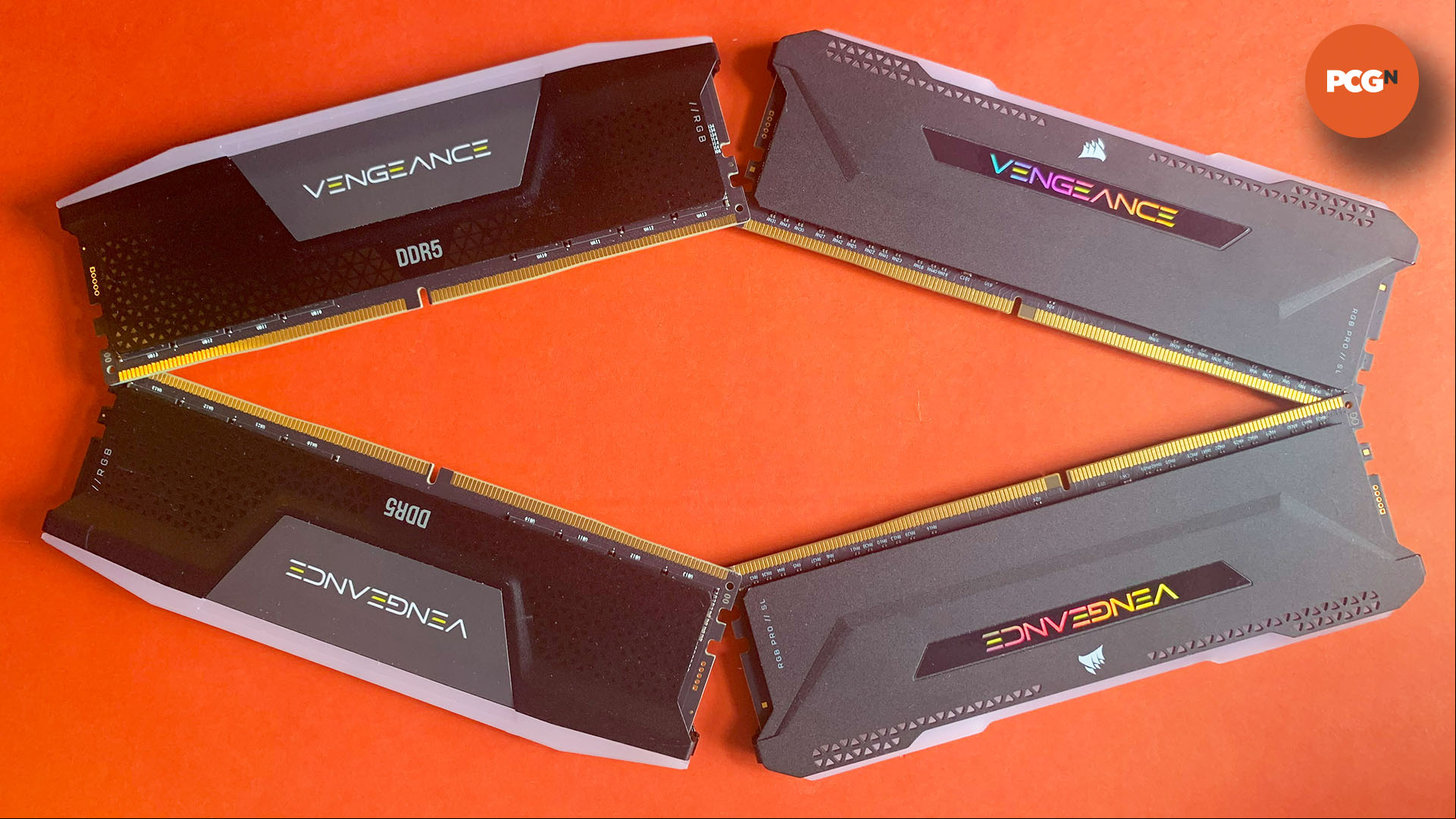 DDR4 vs DDR5 - what's the best RAM for gaming: Corsair Vengeance RGB memory modules