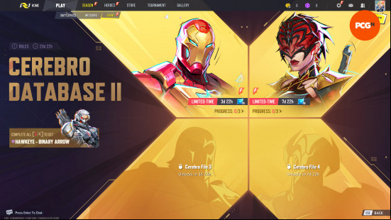 Marvel Rivals events: Cerebro Database II