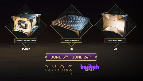 Dune Awakening Twitch drops: the launch drop campaign