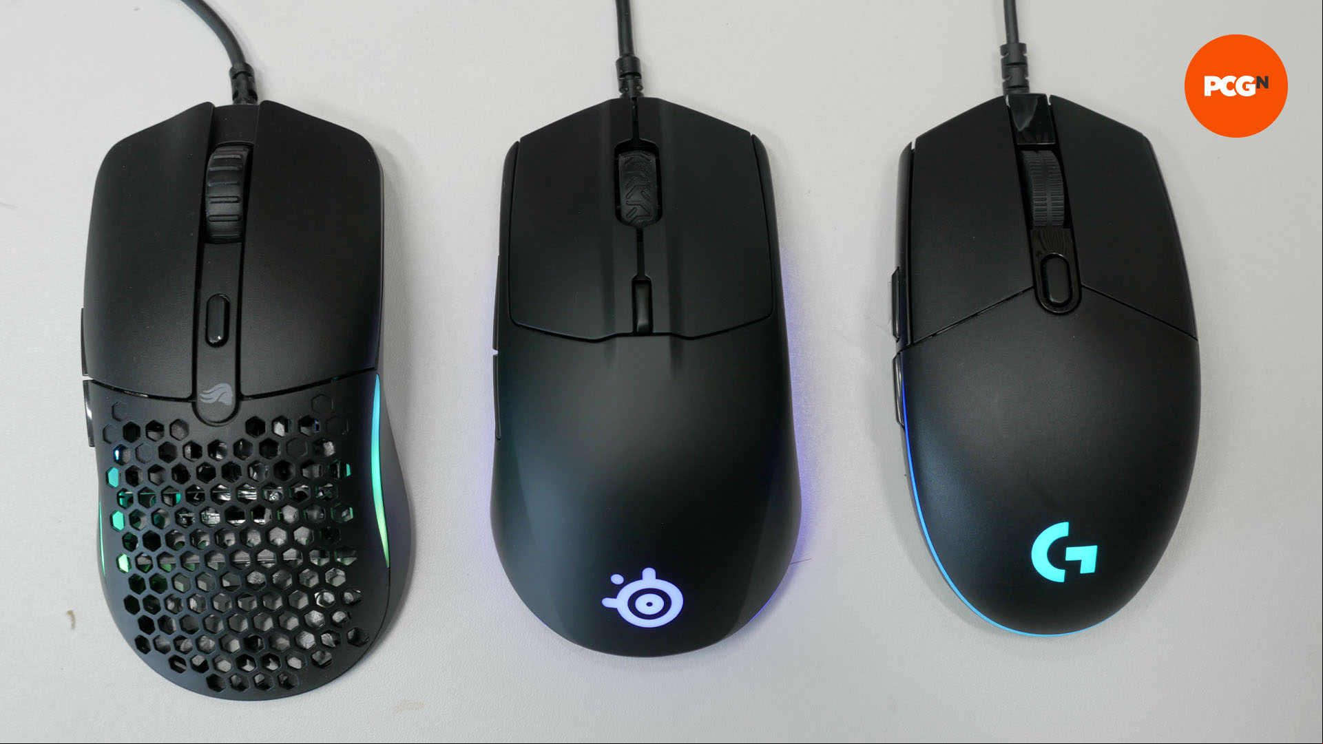 glorious model o eternal review 15 vs logitech g203 and steelseries rival 3 02