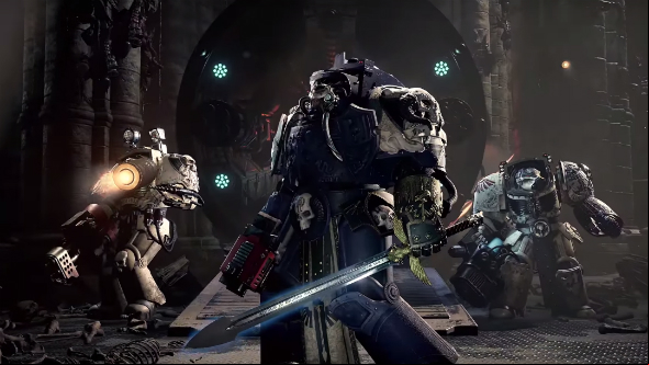 Space Hulk: Deathwing's latest trailer is full of Toby Longsworth and shoulder pads