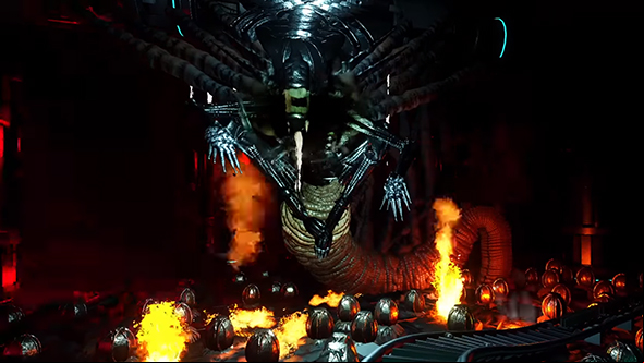 Aliens gets reimagined as a Planet Coaster ride, with spectacular results