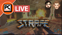 Streaming like it's 1996, come watch us play Strafe live